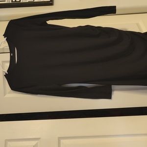 Shein black mini dress